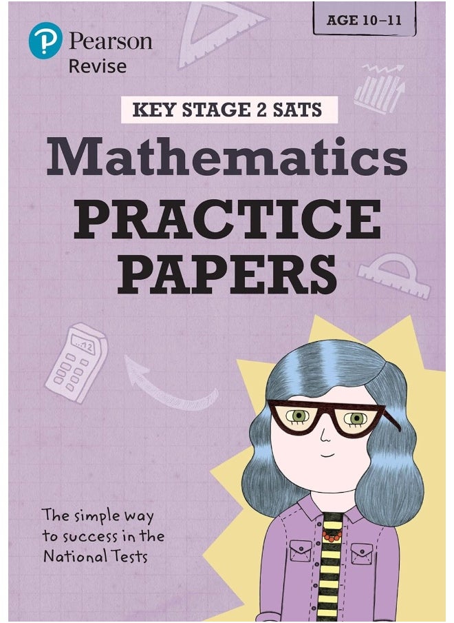 Pearson REVISE Key Stage 2 SATs Maths Revision Pra  - Image 1