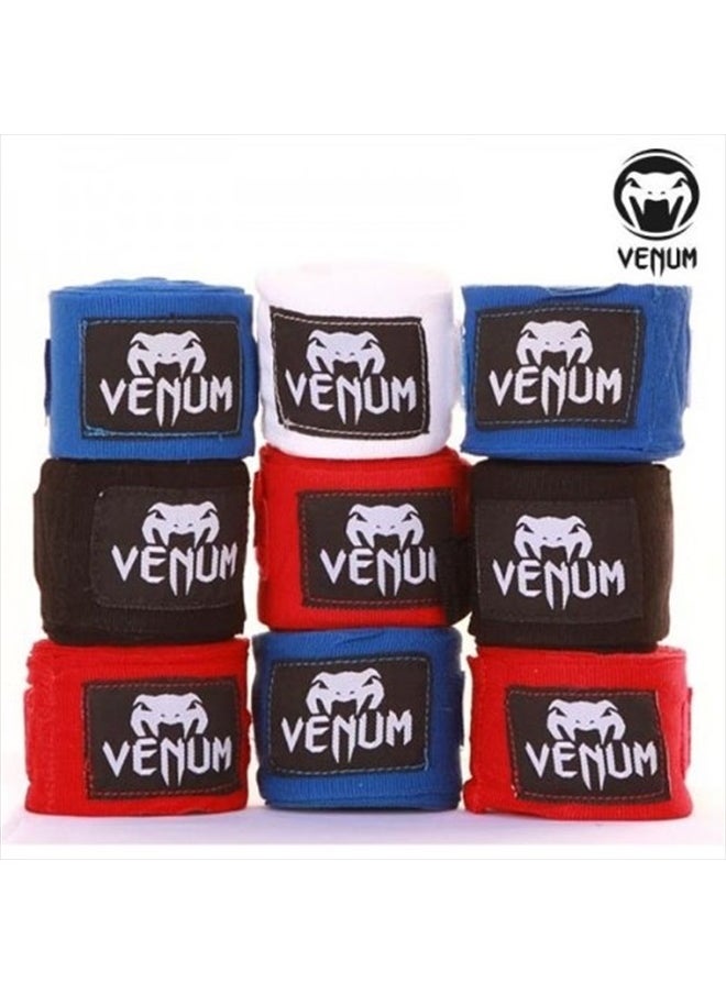 VENUM - Boxing Hand Wraps, White, 4-Meter - Image 1