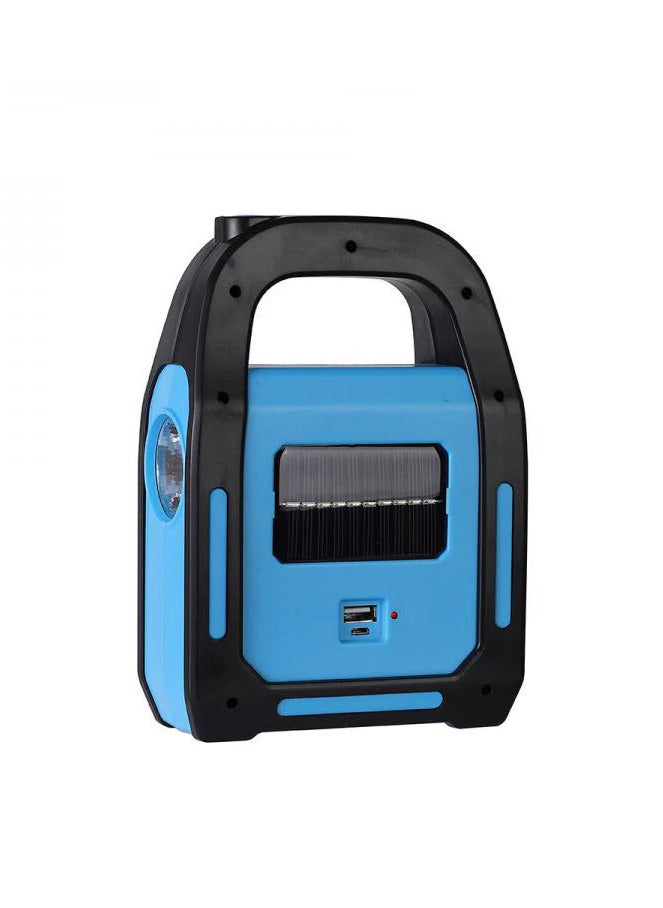 Generic - Power Master HB-9707A-1 Stage USB Output Rechargeable Solar Lamp. - Image 1