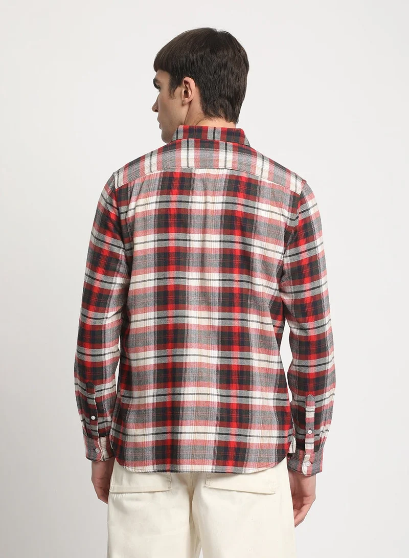 The Bear House  Cotton Shirt for Men | Slim Fit, Long Sleeve, Casual & Formal Wear | Soft, Breathable Fabric for Office, Everyday, & All-Season Use in Classic & Trendy for Men | Best Price UAE