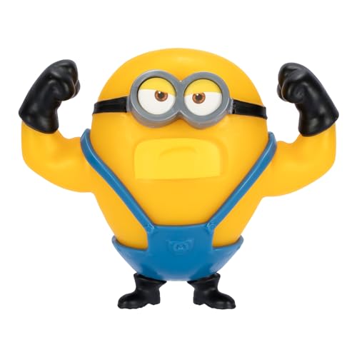 Minions Despicable Me 4 Super Squishy Mega Dave Heroes of Goo JIT Zu Action Figure Toys Stretch him up to 3 Times his Size - Image 1