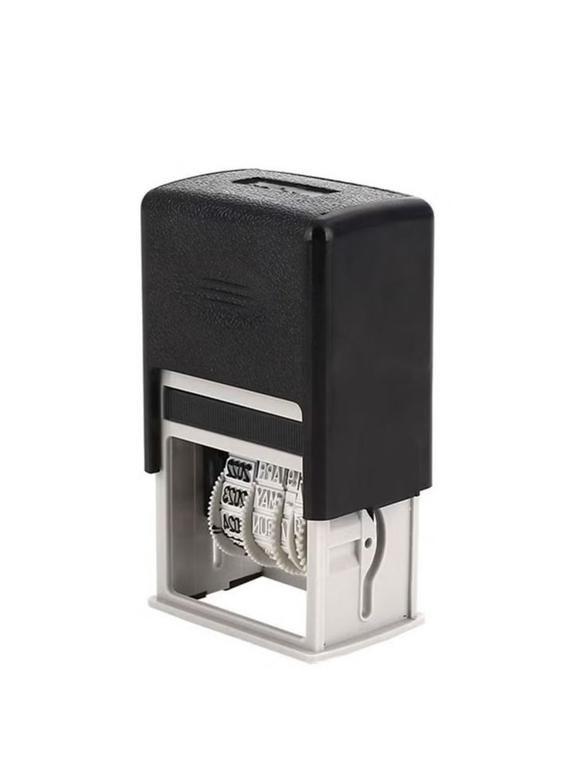 إيليلي عجلة كلمات صغيرة محمولة، لوازم سكرابوكينغ، ختم حساب، ختم أسطواني، لوازم مكتبية يدوية، مجموعة طين، ختم تاريخ، طوابع تاريخ - Image 5