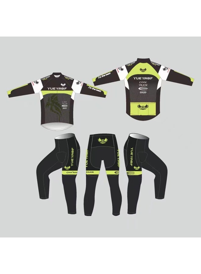 New Long-sleeved Children's Bicycle Balance Wheel Pulley Riding Clothing Breathable Quick-drying Riding Equipment