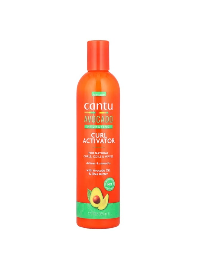 Cantu Avocado Hydrating Curl Activator Cream white 355 mlml - Image 1