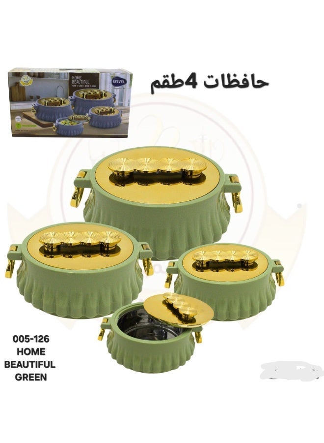 SELVEL 4-piece food container set