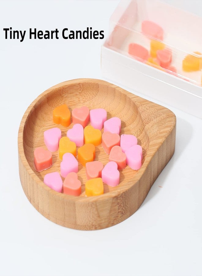 Amyandone Mini Heart Silicone Mold, 150 Cavities Heart Shape Chocolate Molds for Homemade Candy/Fondant/Gummy/Jelly, Food Grade Hearts Mold for Fruit Snack/Pet Treats/Snacks Biscuits (with a Scraper) - Image 3