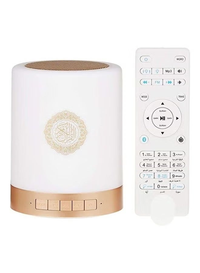 JAJEEK Portable Quran Speaker SQ 112 touch lamp Multicolor - Image 2