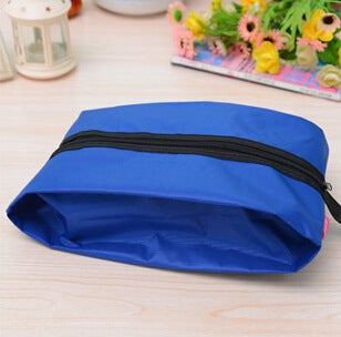 Travel Shoes Storage Bag Football Waterproof Moisture-proof Shoes Bag Outdoor Portable Sports Shoes Bag Sneakers Basketball Storage Bag Blue 