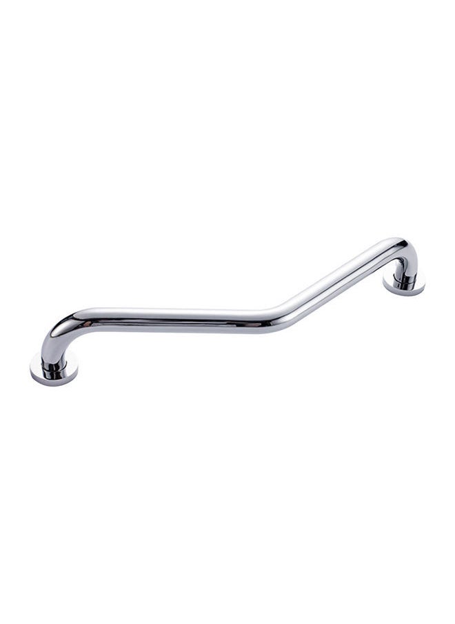 NIBEMINENT Stainless Steel Grab Bar Silver 47x9x15centimeter 