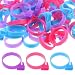 Bruislard 60 PCS Pastry Bag Ties Silicone IcingPipingPastryFrosting Bag Ties Includes 3 Color Reusable Piping Bags Clips for Cupcakes Cookies and Pastry Seal - Image 2