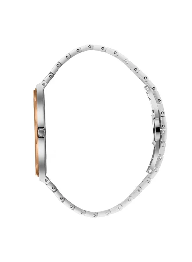 بيفرلي هيلز بولو كلوب BEVERLY HILLS POLO CLUB BP3667X.330 Men's Analog Display Watch & Metal Strap Silver