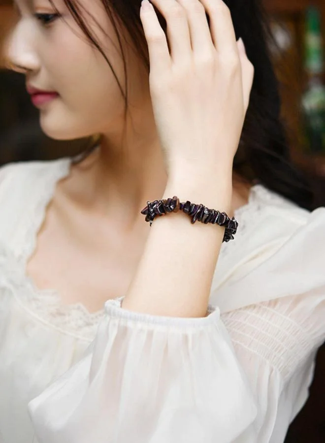 تايك تو Blue Sandstone Chip Bead Bracelet