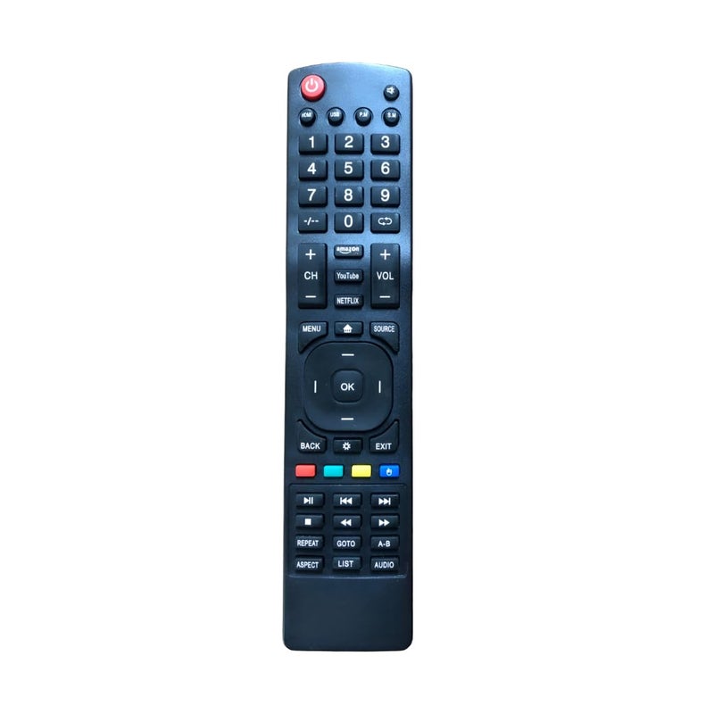 Upix Compatible Dyanora Smart TV LCD/LED 4K Ultra HD Remote No. 1166 | No Voice | Exact Match Required - Image 2