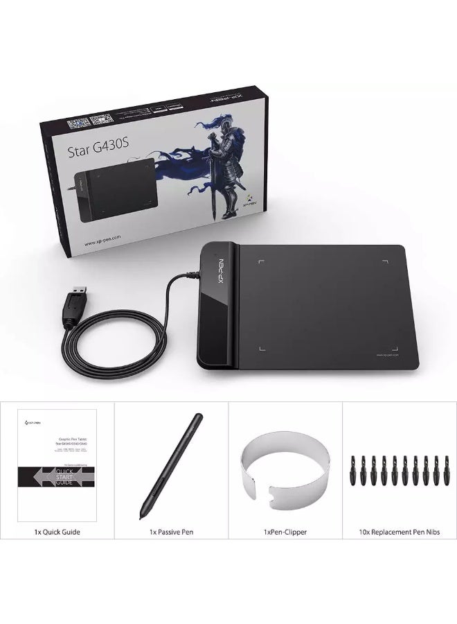 XP-PEN Star G430S Graphics Drawing Tablet 4 x 3 Inch - Image 5
