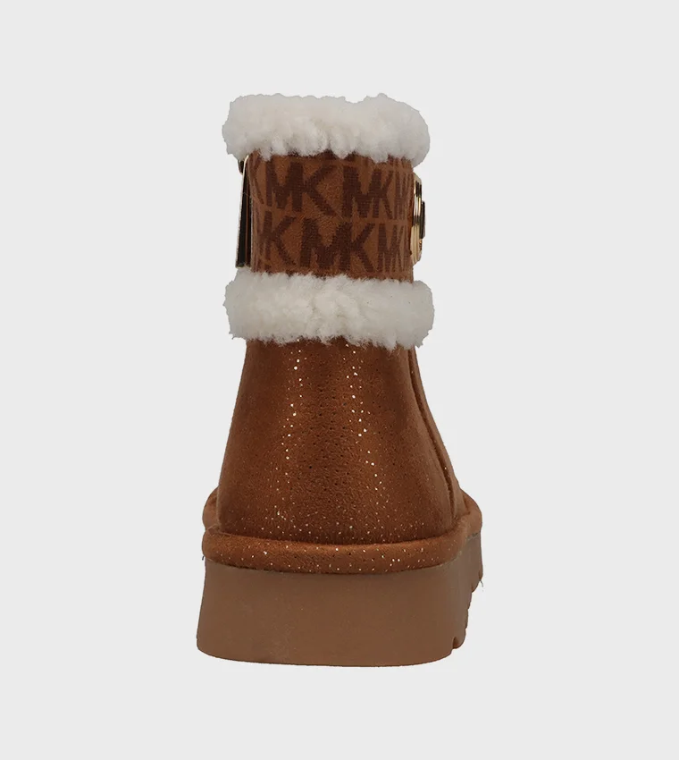 Michael Kors  LUXY LAURINDA Logo Detail Ankle Boots  | Best Price UAE