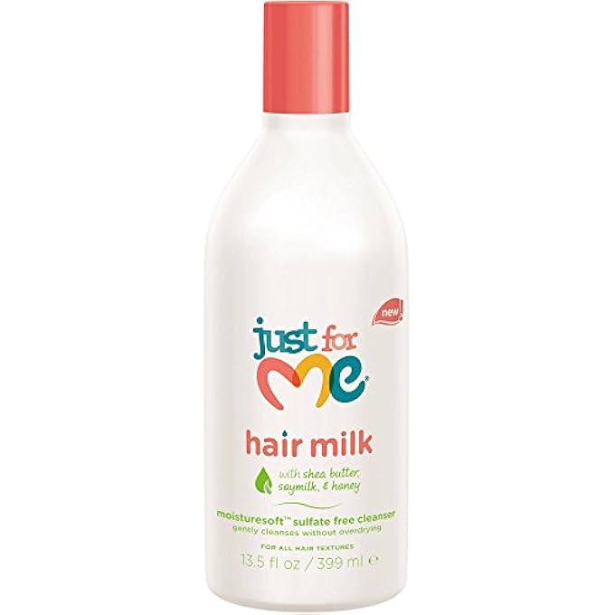 Just for Me SULFATE-FREE SOFT & BEAUTIFUL NATURAL HAIR MILK, 13.5 OUNCE