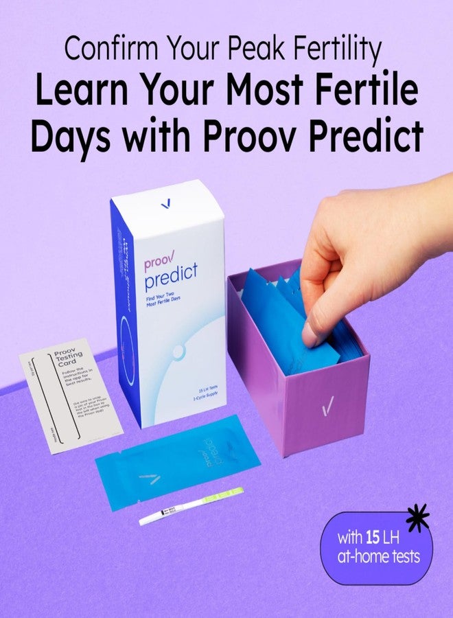 Proov Predict & Confirm Ovulation | Predict The Fertile Window and Confirm Successful Ovulation with one Dual-Hormone Test kit | 15 LH Tests and 5 FDA Cleared PdG Tests | One Cycle Pack - Image 3