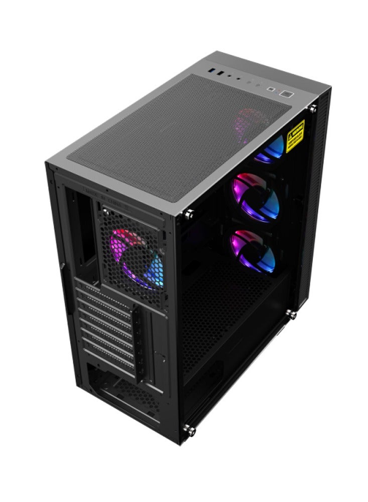 Game Sekret Nova Gaming PC - Intel Core i5-12400F | GeForce RTX 3050 6GB GPU | 16GB DDR4 RAM | 1TB M.2 NVMe SSD | Air Cooler | H610 MB | 500W 80+ PSU | WiFi/Bluetooth/Windows 11 Pro | Game Sekret Desktop Computer | 1 Year Warranty Black - Image 3
