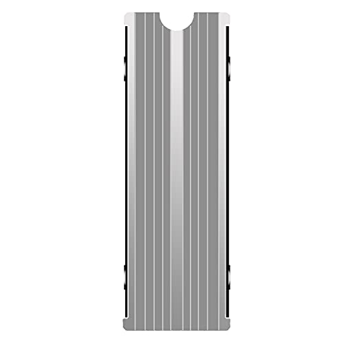 SGTKJSJS M.2 Heatsink Cooler 2280 SSD Double-Sided Heat Sink with Thermal Silicone pad for PS5/PC PCIE NVME M2 SSD (Silver) - Image 1