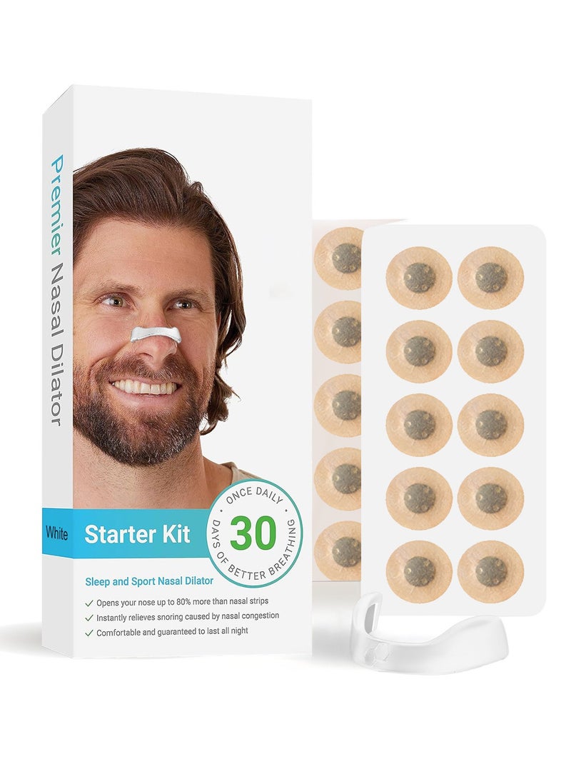 Tanwer Nasal respiratory dilator, anti snoring device, anti snoring device, male and female compatible 30 pairs - Image 1