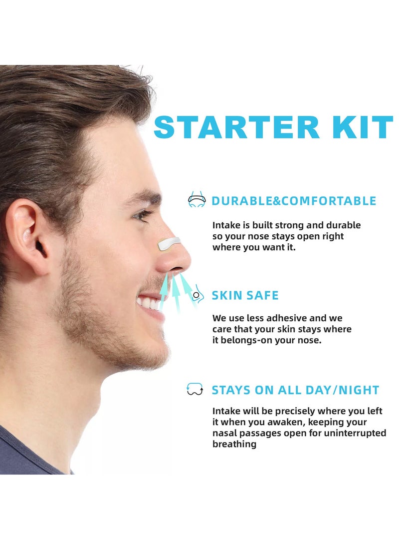 Tanwer Nasal respiratory dilator, anti snoring device, anti snoring device, male and female compatible 30 pairs - Image 4