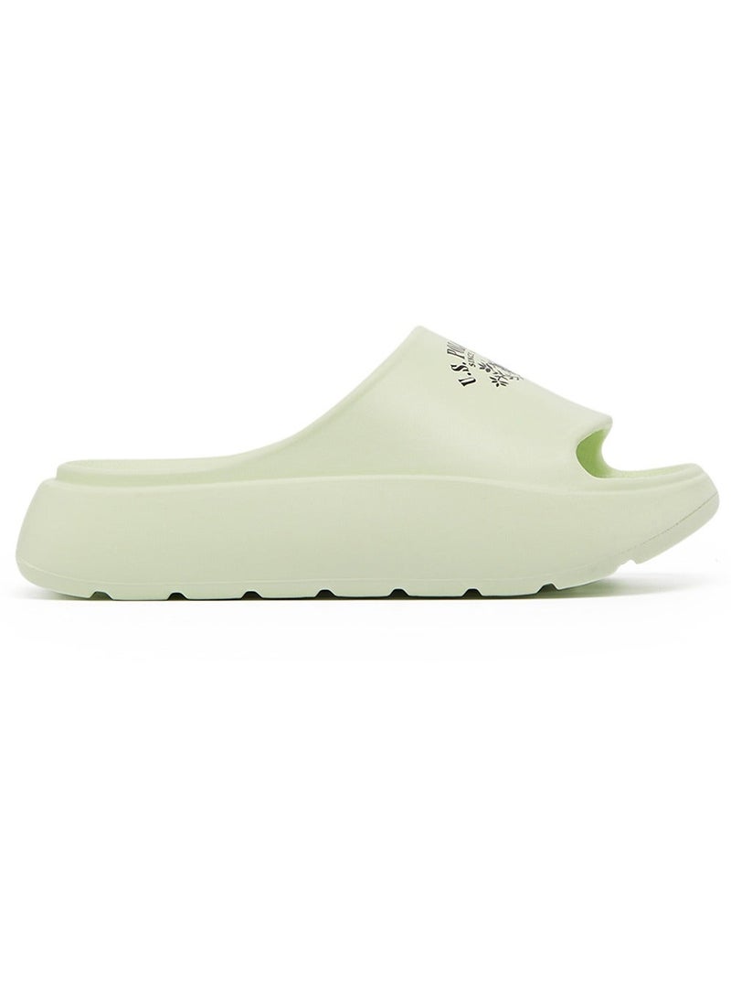 U.S. Polo Assn. Women's Mint Slides - High-Quality Sole Lightweight Shoes & Trendy Design - Image 1