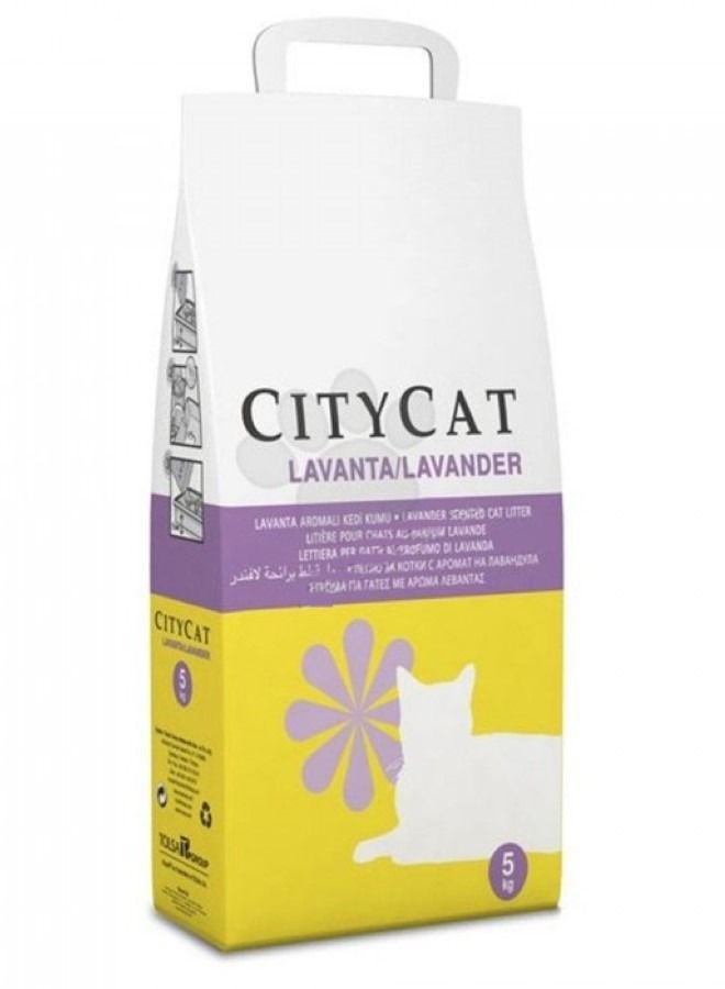 Citycat Lavender Scented Cat Litter 5l - Image 2