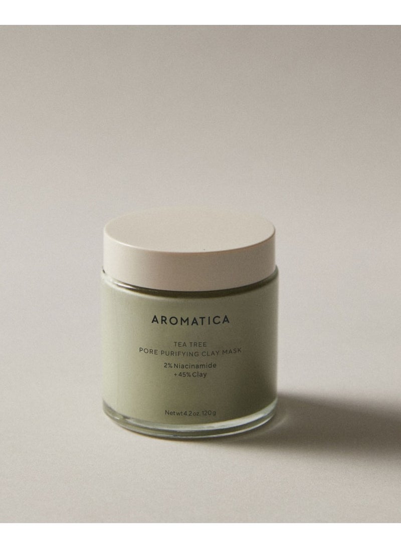 Aromatica Tea Tree Pore Purifying Clay Mask 120g - Image 2