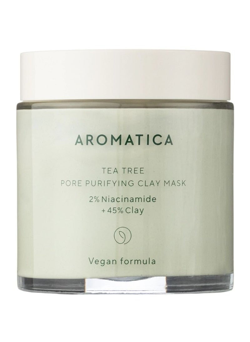 Aromatica Tea Tree Pore Purifying Clay Mask 120g - Image 1