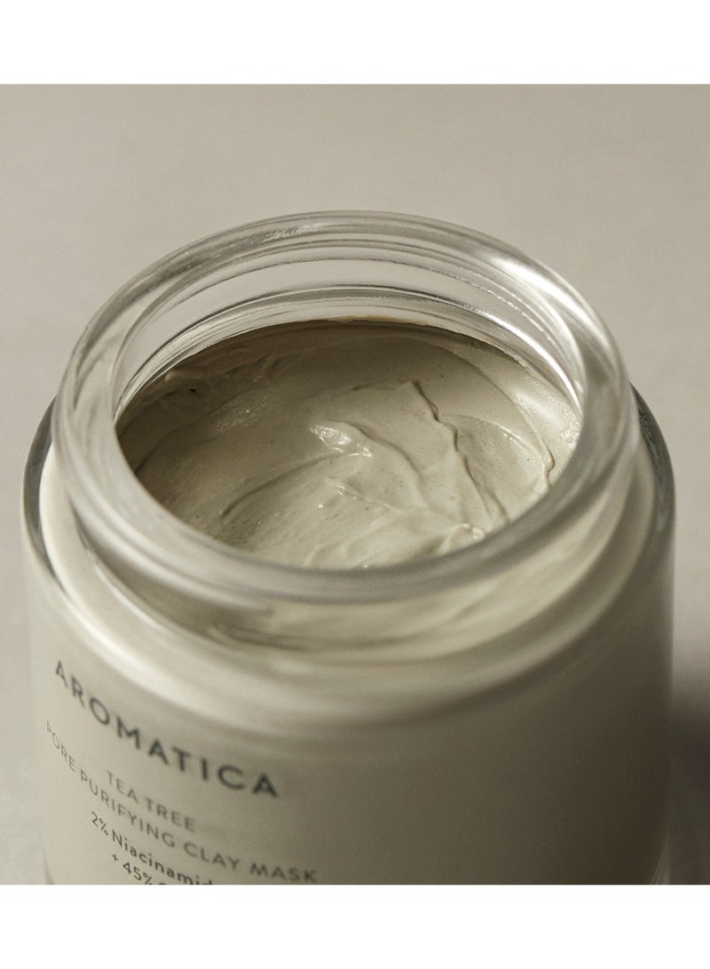 Aromatica Tea Tree Pore Purifying Clay Mask 120g - Image 3