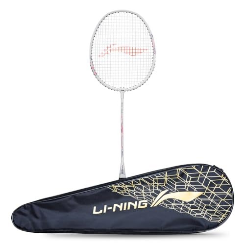 Li-Ning Aluminum Badminton Racket Mega Power 7 , Blue/Orange - Image 1