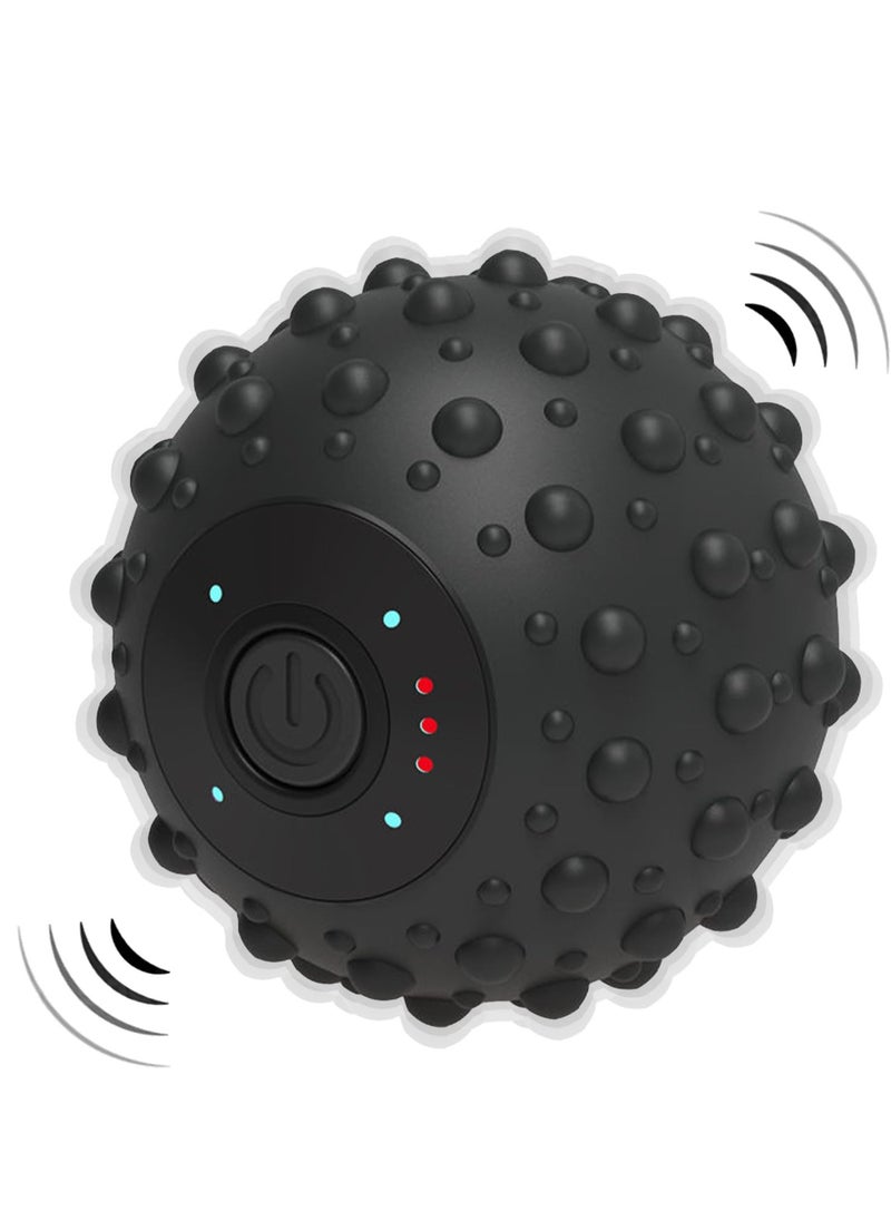 Excefore - 4-Speed Hypersphere Vibrating Massage Ball, Rechargeable Lacrosse Ball Massager for Deep Tissue Trigger Point Therapy, Muscle Pain Relief, Fitness Recovery, and Myofascial Release - Image 1