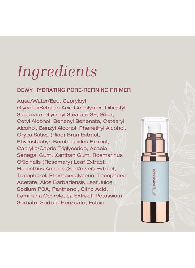 Mineral Fusion Dewy Hydrating Pore-Refining Primer, 0.84 Fl Oz (Pack of 1)  - Image 5