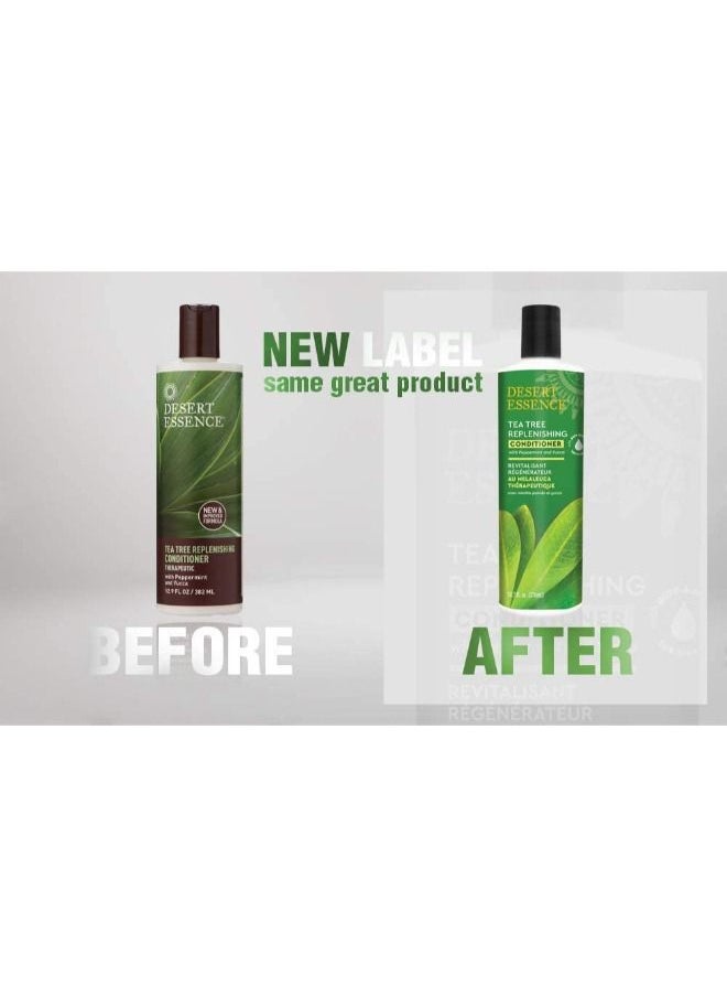 DESERT ESSENCE Desert Essence Tea Tree Replenishing Conditioner 12.7 fl oz 375 ml  - Image 2