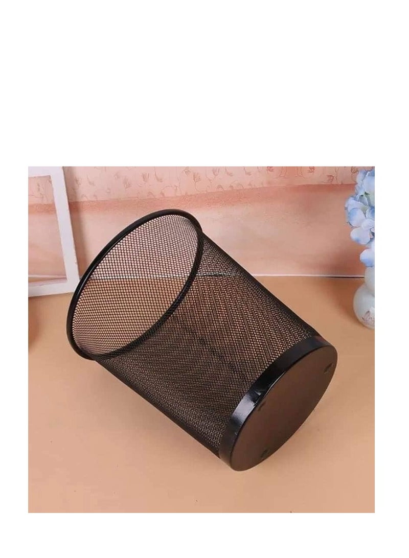 Metal Trash Can – Durable Stainless Steel Garbage Bin with Lid | Modern, Fingerprint-Resistant Waste Bin for Kitchen, Office & Bathroom | Easy-to-Clean, Stylish Design  - Image 2