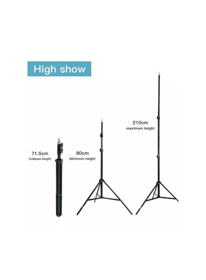 Jmary MT-75 Light Tripod Stand for Softbox Ring Lights and Mobile Phones - Image 3
