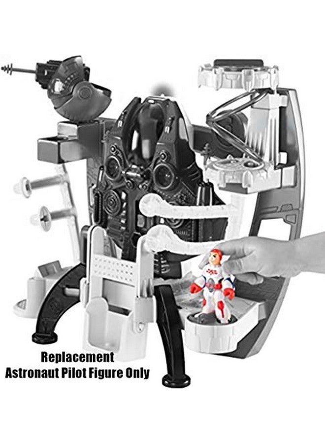 Imaginext Replacement Parts Playset ~ Fisher-Price Alpha Explorer | BFR72 ~ Replacement Space Action Figure Astronaut Pilot - Image 4