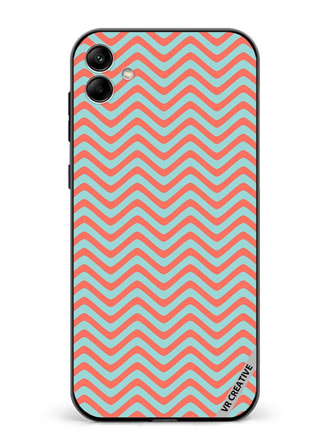 VR CREATIVE Protective Case Cover For Samsung Galaxy A04 Strips Design Multicolour - Image 1