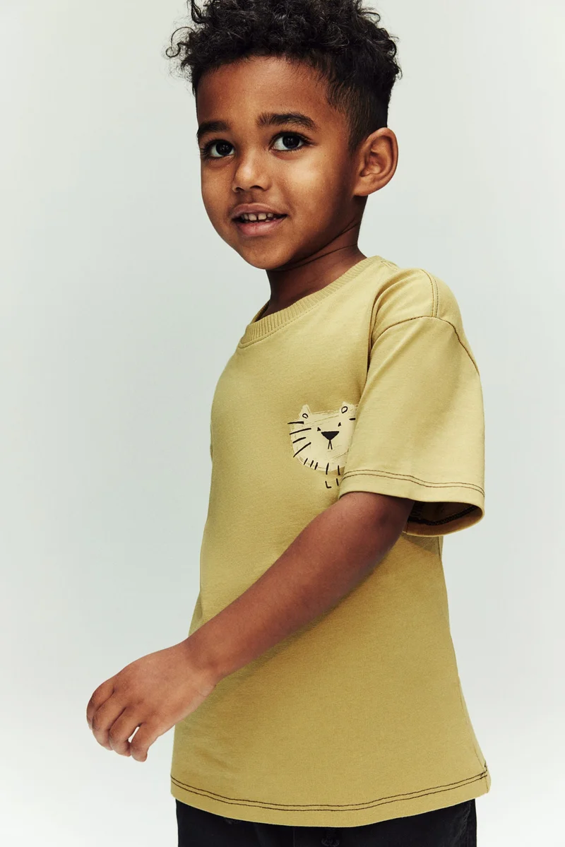 H&M Pocket-detail T-shirt