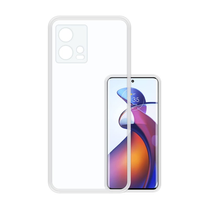 VIDO Transparent Back Case Cover for Motorola Edge 30 Fusion (Soft & Flexible & Camera Protection Back Case) - Image 5