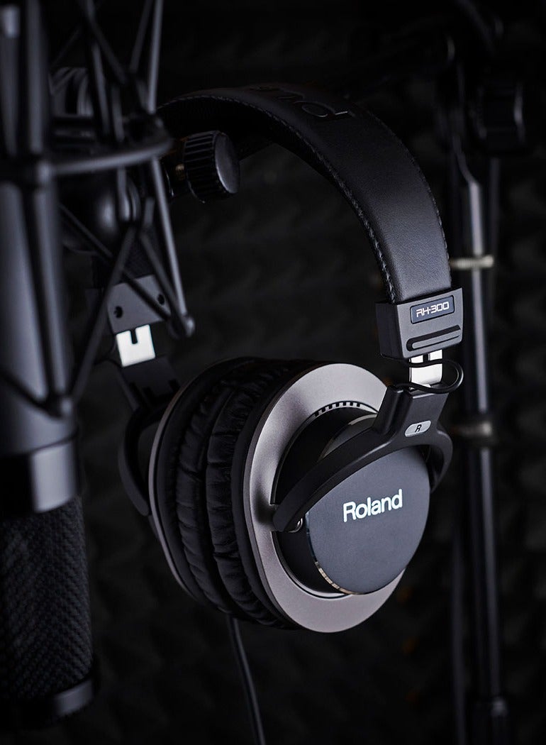 Roland RH-300 Circumaural Stereo Studio Headphones - Image 4