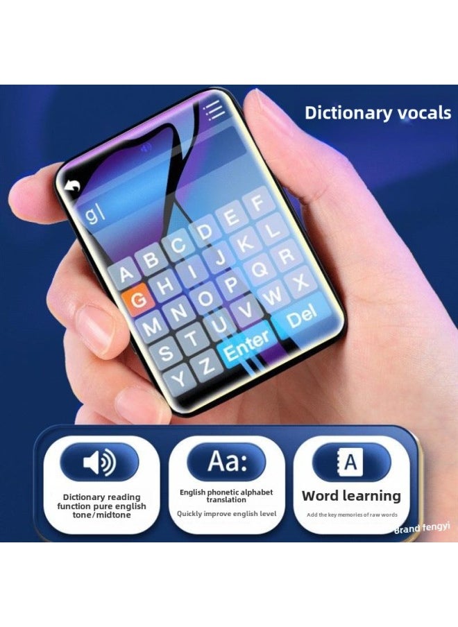 Generic Version Of The Student Mini Other Mp4 Walkman Hao Bao Novel Bluetooth Touch Screen English Screen Watch Music Outside Mp3-Body Color:2.4inch Touch Screen Black [bluetooth 5.4—vocal Dictionary/enlarged Battery]-Memory Capacity:64gb Has Downloaded Popular Resources (phon + Novel) - Official Standard Configuration + [high Warranty  - Image 5
