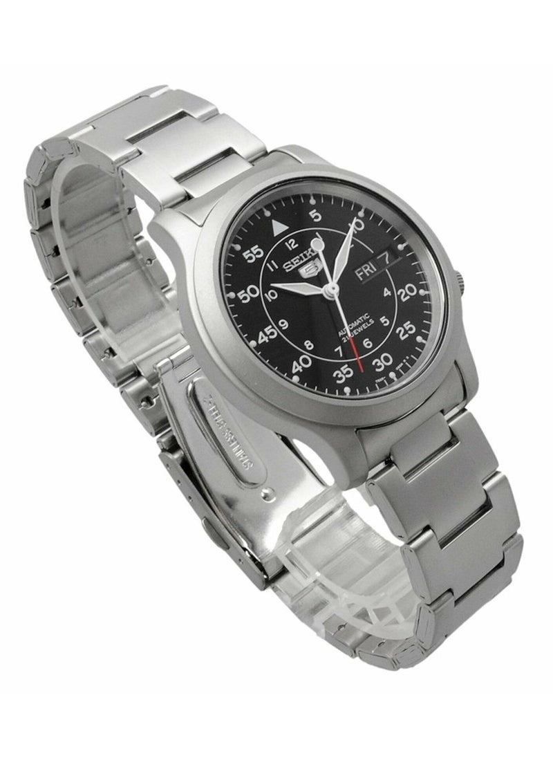 Seiko - 5 Automatic Analog Stainless Steel Men's Watch SNK809K1 - Image 1