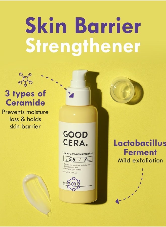 Holika Holika - Holika Holika Good Cera Super Ceramide Emulsion 130ml 4.39 fl.oz. - Image 1