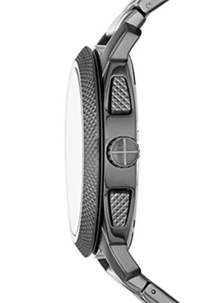 Men Water Resistant Stainless Steel Analog Watch FS4931 - 45 mm - Gunmetal - view 5