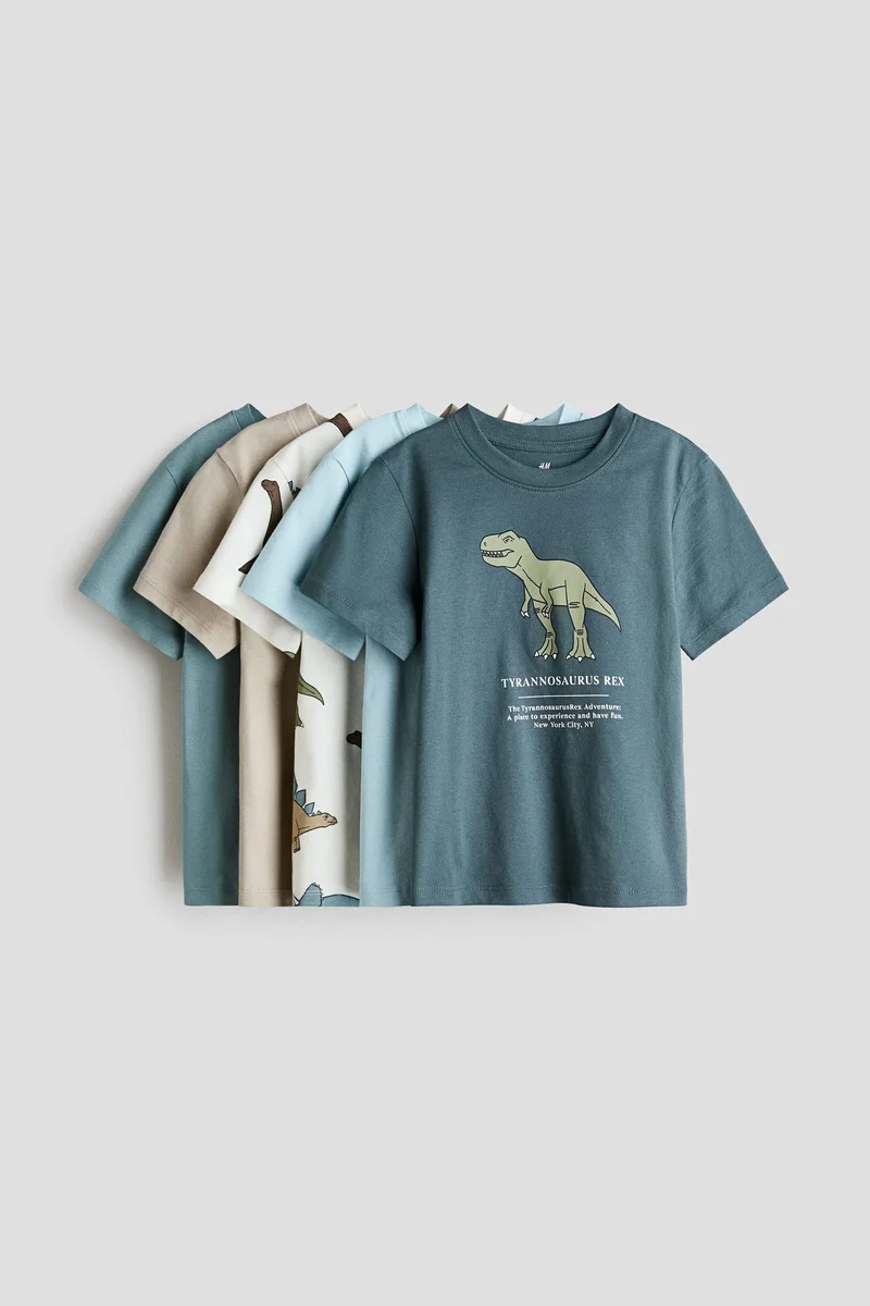 H&M 5-pack jersey T-shirts
