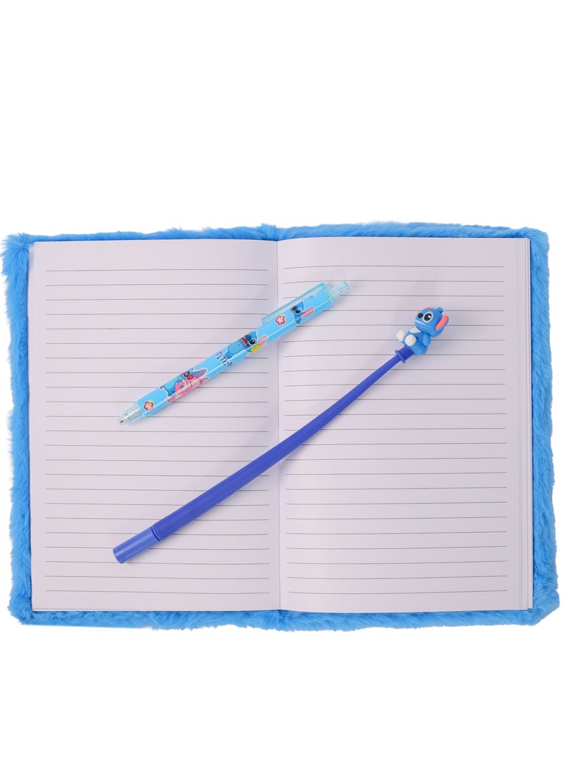 Lilo & Stitch Stitch plush notebook and 2 stitch pen birthday gift - Image 3