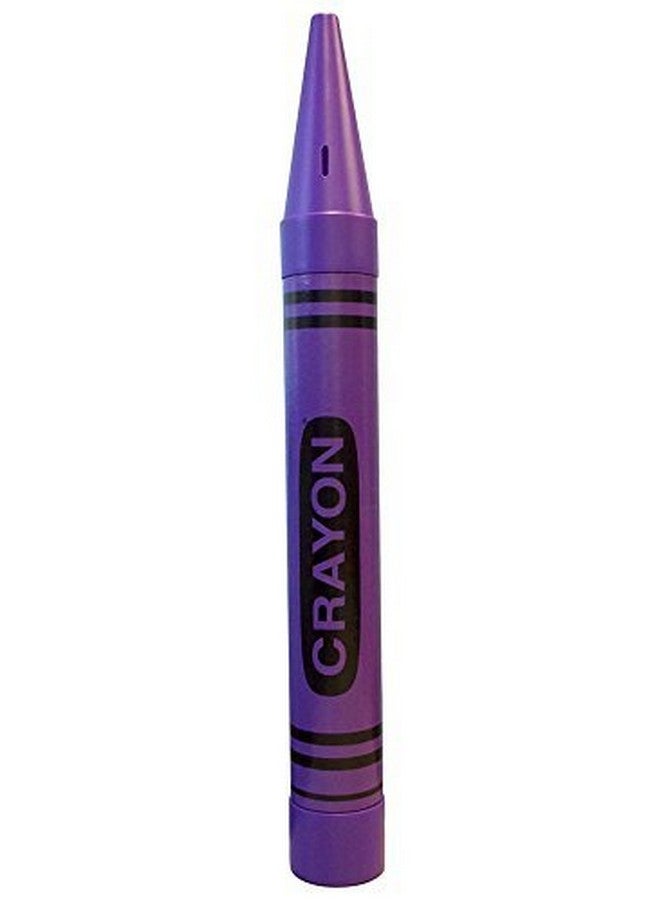 Universal Affect - Crayon Coin Savings Bank - يرجى ملاحظة أن الأبعاد تقريبًا 22.5 بوصة طولاً × 2.25 بوصة عرضًا وعمقًا - اللون: أرجواني