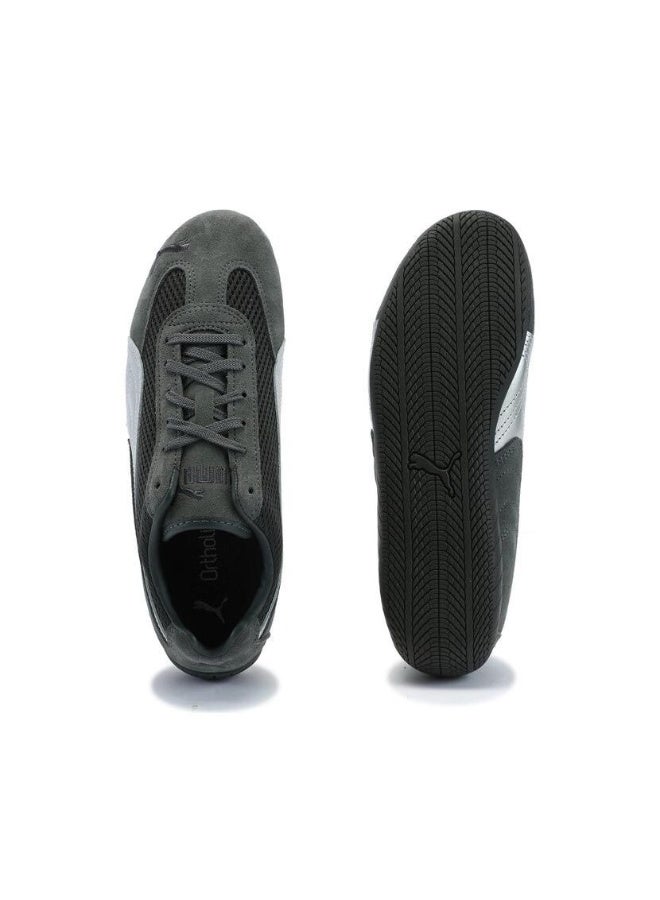 بوما حذاء Speedcat Go OG باللون الرمادي الداكن/الفضي للرجال/النساء/الطلاب - Image 4