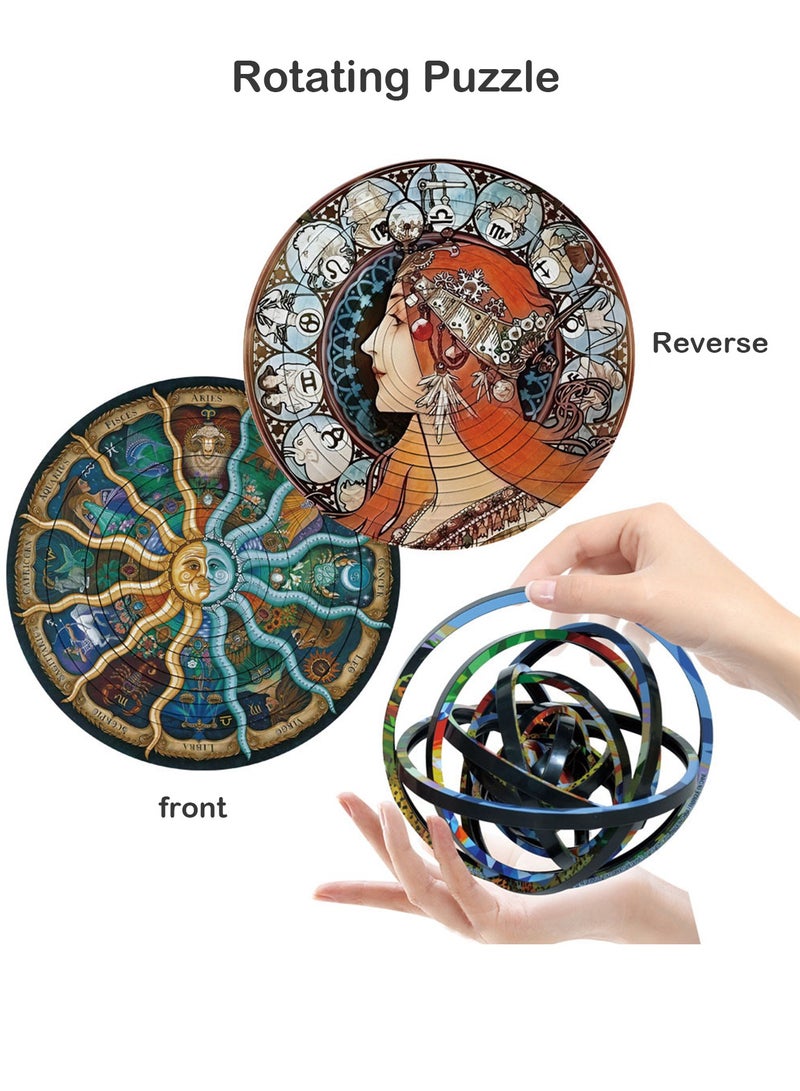 general Children's Rotating Puzzle Decompression 3D Stereo Educational Toys - Image 1